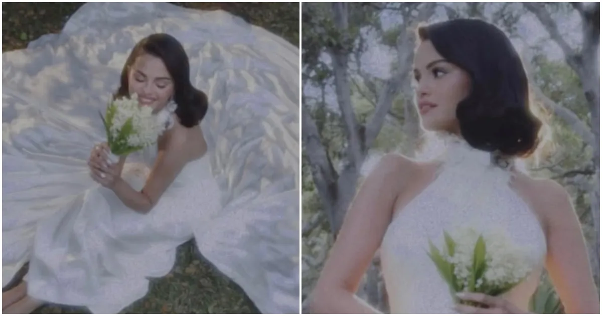 Selena Gómez dio el 'sí': las fotos de su boda y el elegante vestido que  lució junto a Benny Blanco