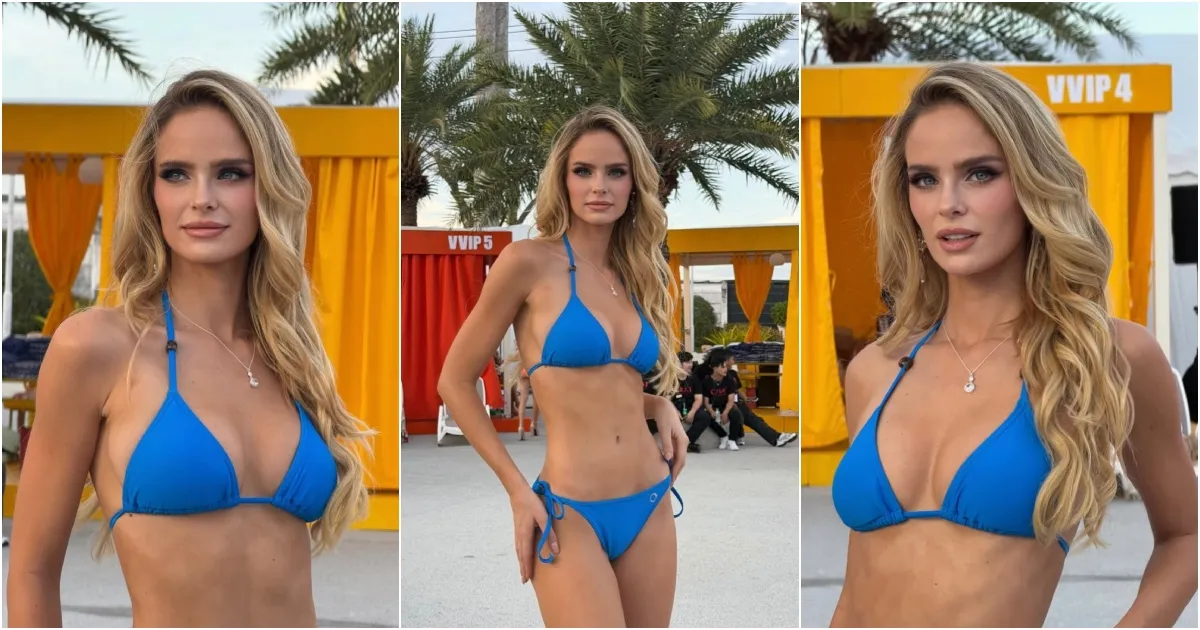 Inna Moll deslumbró en traje de baño ante su debut en Miss Universo 2025:  se posicionó como favorita